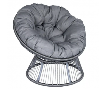 Кресло садовое Garden Story Папасан Элис CN2311-MT (серый)