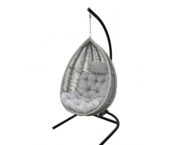 Кресло подвесное Garden Story Ибица D2709 (черный/серый)