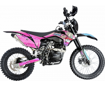 Мотоцикл BSE Z1 QUINN (розовый/голубой)