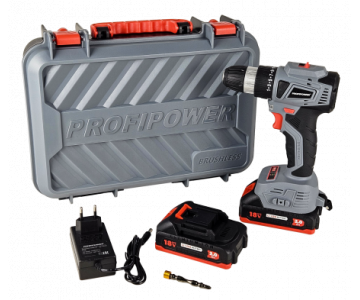 Аккумуляторный бесщеточный шуруповерт Profipower MKBL-18BT