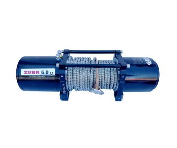 Лебёдка электрическая автомобильная Zubr EWV6000S SR