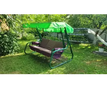 Качели садовые КС-5.000 (зеленый)