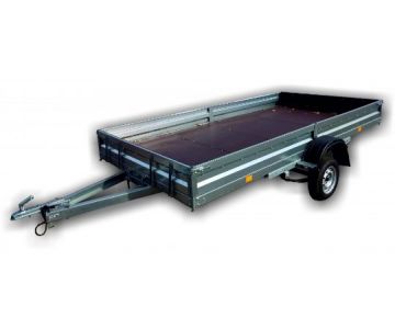 Прицеп Avtos A40P1B (4000х1500х300 торсион 900кг , R13, без тента)