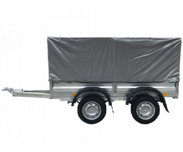 Прицеп Avtos A40P2B (4000х1500х300 ресс. AL-KO, R16, тент 1200мм 2ос)