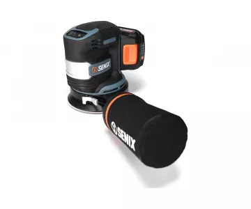 Шлифовальная эксцентриковая шлифмашина SENIX PSX2-M1-EU-0 (без АКБ и ЗУ)