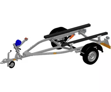 Лодочный прицеп Avtos B65P2B (6500*1500 ресс.AL-KO R13)