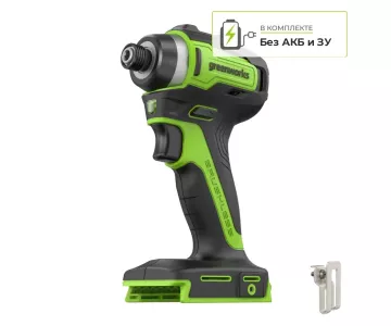 Винтоверт ударный аккумуляторный Greenworks 24V ID3170 (3804907)