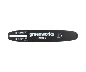 Шина для пилы Greenworks 25см	(2947207)