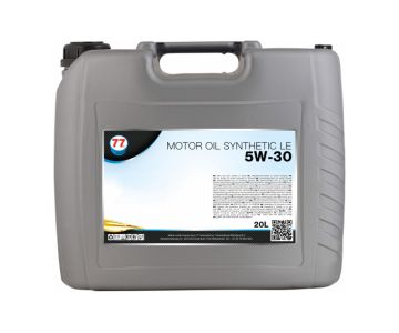Масло моторное 77 Lubricants Motor Oil Synthetic LE 5W-30 (20 л)