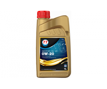 Масло моторное синтетическое 77 Lubricants Motor Oil VX 0W-20 1 л (707930)