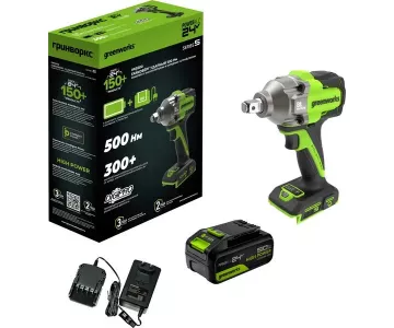 Гайковерт ударный GreenWorks IW5500 (3805007CUG)