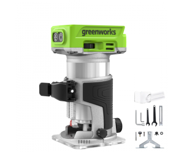 Фрезер аккумуляторный GreenWorks G24RO (3502507)