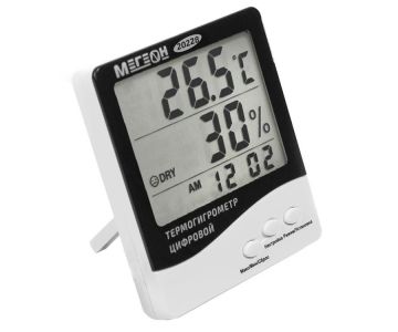 Термогигрометр настольный цифровой Мегеон 20228