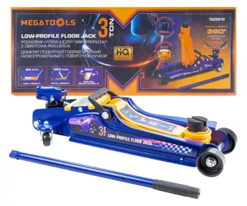 Домкрат подкатной гидравлический MEGATOOLS MT-T825010