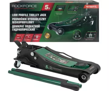 Домкрат подкатной гидравлический RockForce RF-T815011L