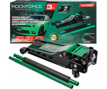 Домкрат подкатной гидравлический двухпоршневой RockForce RF-TZA830003