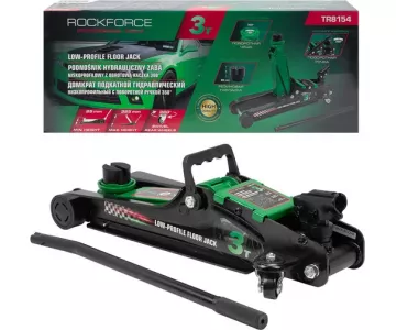 Домкрат подкатной гидравлический низкопрофильный RockForce RF-TR8154