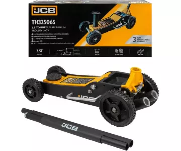 Домкрат подкатной гидравлический в комплекте с удлинителями JCB JCB-TH32506S