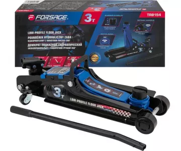 Домкрат подкатной гидравлический низкопрофильный с поворотной ручкой Forsage F-TR8154