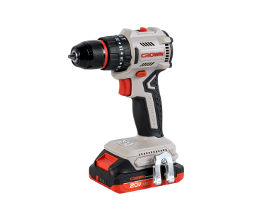 Дрель-шуруповерт аккумуляторная Crown CT21145XMS-2 BMC