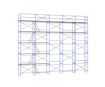 Строительные рамные леса ЛРСП-40 (ЛСПР-200)