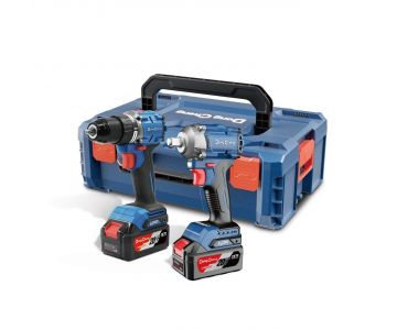 Набор электроинструмента DongCheng DCKIT28 (тип ЕК) (шуруповерт (DCJZ2060i) + гайковерт (DCPB358)