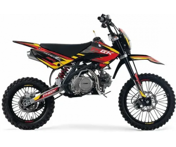 Питбайк TMBK Pitster SP2 150 (красный, желтый)