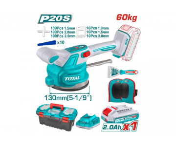 Виброприсоска для плитки TOTAL TTVLI20018