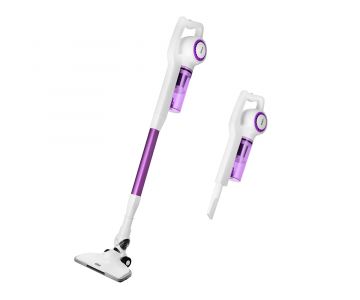 Вертикальный пылесос Kitfort KT-5105-1 (белый/фиолетовый)