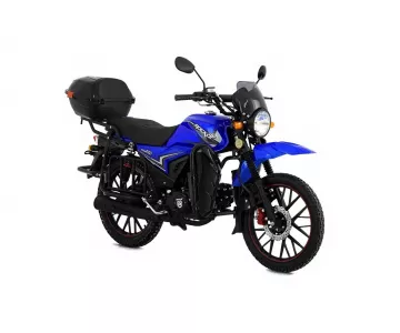 Мопед Rockot Alpha Comfort (белый/синий глянцевый)