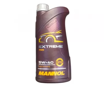 Масло моторное Mannol Extreme ESTER SAE 5W-40 API SN/CH-4 1л
