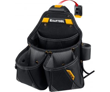 Сумка поясная Kraftool KP-15 с быстросъёмным креплением FastClip