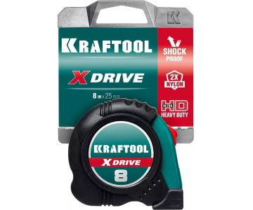Рулетка Kraftool X-DRIVE (34122-08_z02)