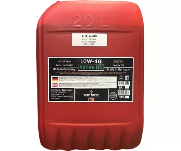 Масло моторное Senfineco Aktive HD 10W-40 API CI-4/SL ACEA E7, A3/B4 20л