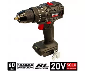 Дрель-шуруповерт аккумуляторная ударная Elitech CD 20ISL2 (E2201.041.00)