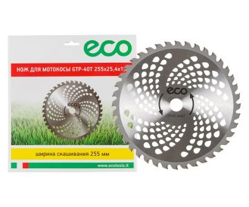 Нож для мотокосы ECO GTP-40T