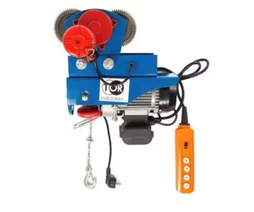 Таль электрическая TOR PA 125/250 кг 12/6 м (с тележкой)