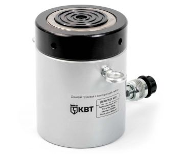 Домкрат грузовой с фиксирующей гайкой КВТ ДГ-100П100Г серия ПРОФИ