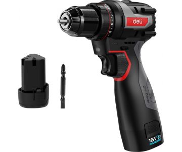 Дрель-шуруповерт Deli DZ16-1D2