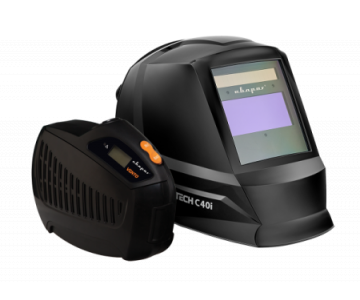 Щиток сварщика СИЗОД Сварог TECH C40i с устройством подачи воздуха Vento