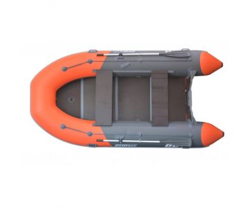Надувная лодка BoatsMan BT345SK оранжевый серый