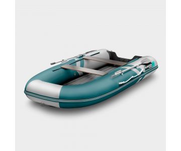 Надувная лодка Gladiator E300S морской зеленый-белый