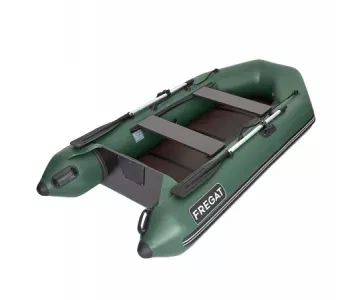 Надувная лодка Фрегат 300 ЕК с килем зеленый