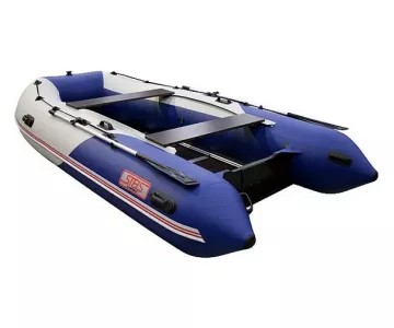 Лодка надувная Hunter Stels 375 синий белый