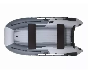 Надувная лодка BoatsMan BT350А НДНД	серый