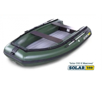 Лодка надувная моторная Solar SOLAR-350 К (Максима) зеленый
