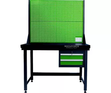 Верстак слесарный металлический с навесным ящиком RockForce RF-01Y0300