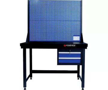 Верстак слесарный металлический с навесным ящиком Forsage F-01Y0300