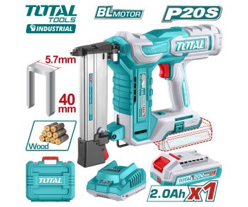 Пистолет гвоздезабивной аккумуляторный TOTAL TCSNLI6008