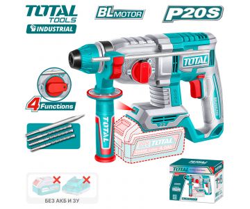 Перфоратор аккумуляторный TOTAL TRHLI21228